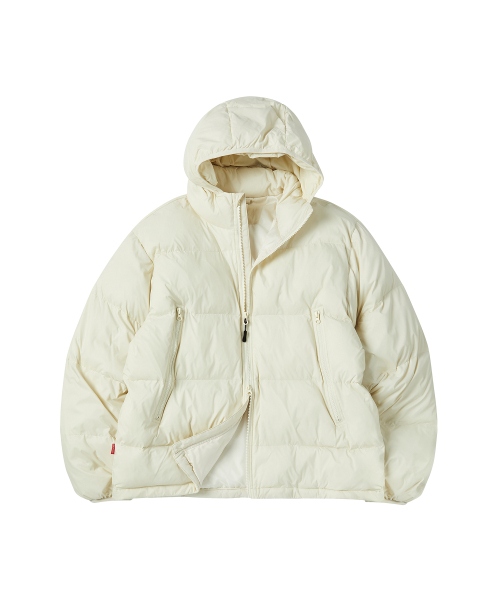 COMONINOZ（コモニノズ）の「HOOD MOUNTAIN PARKA [CREAM]（ダウンジャケット/コート・レディース・アイボリー・SMALL/MEDIUM/LARGE）」の4枚目の写真