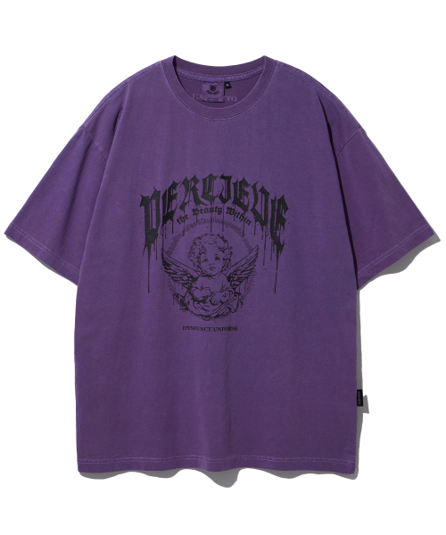 DYSFUNCT(ディスファンクト)の「ANGELIC PIGMENT T-SHIRT (VIOLET)(Tシャツ/カットソー・レディース・その他・X-LARGE/LARGE/MEDIUM/SMALL)」の2枚目の写真