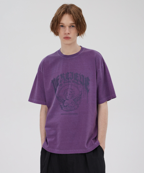 DYSFUNCT(ディスファンクト)の「ANGELIC PIGMENT T-SHIRT (VIOLET)(Tシャツ/カットソー・レディース・その他・X-LARGE/LARGE/MEDIUM/SMALL)」の4枚目の写真