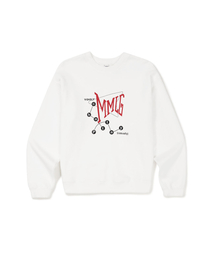 [Mmlg] VISUAL SPIRIT SWEAT (EVERY WHITE)
