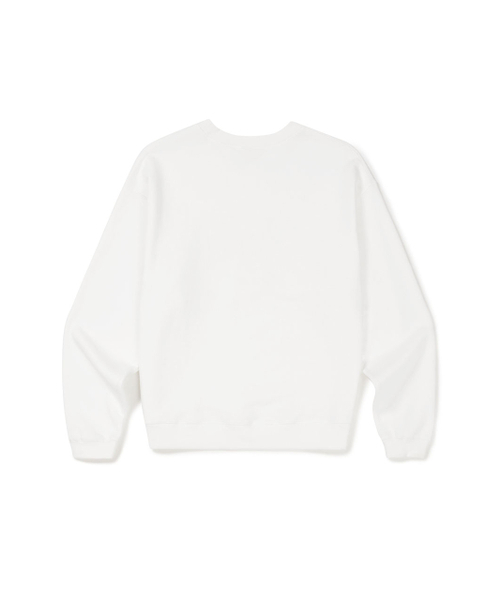 MMLG（エムエムエルジー）の「[Mmlg] VISUAL SPIRIT SWEAT (EVERY WHITE)（スウェット・レディース・その他・LARGE/X-LARGE/SMALL/MEDIUM）」の2枚目の写真