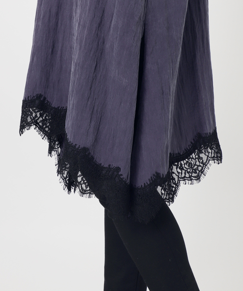 JOURNAL STANDARD（ジャーナルスタンダード）の「フィブリルリヨセルキャミワンピース（ワンピース・レディース・ネイビー・FREE）」の11枚目の写真