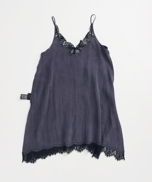 JOURNAL STANDARD（ジャーナルスタンダード）の「フィブリルリヨセルキャミワンピース（ワンピース・レディース・ネイビー・FREE）」の13枚目の写真