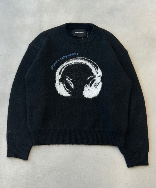 UNDERSTATEMENTs(アンダーステイトメント)の「【ユニセックス】デザインジャガードシャギーニット(ニット/セーター・メンズ・ブラック/グレー/ブラウン/ブラック系その他・MEDIUM/LARGE)」の17枚目の写真
