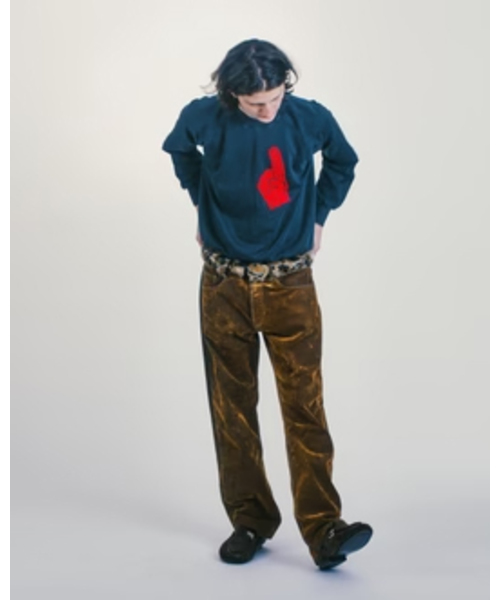 ARIES（アリーズ）の「【ARIES / アリーズ】 Faded Supportive Finger Raglan Sw AR2002104（スウェット・レディース・ブラック・MEDIUM）」の5枚目の写真