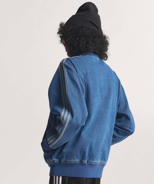 ✩⡱ adidas デニム ファイヤーバード トラックジャケット✩⡱ adidas Originals アディダス アディカラー デニム ファイヤーバード