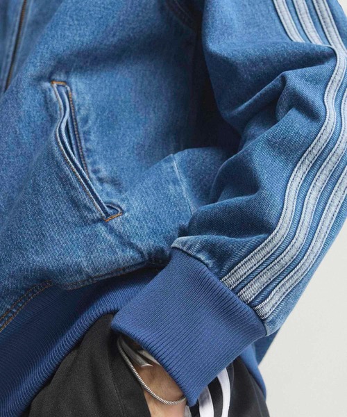 adidas デニムトラックジャケット 楽天市場】送料無料 アディダス デニム ショート丈 レディース