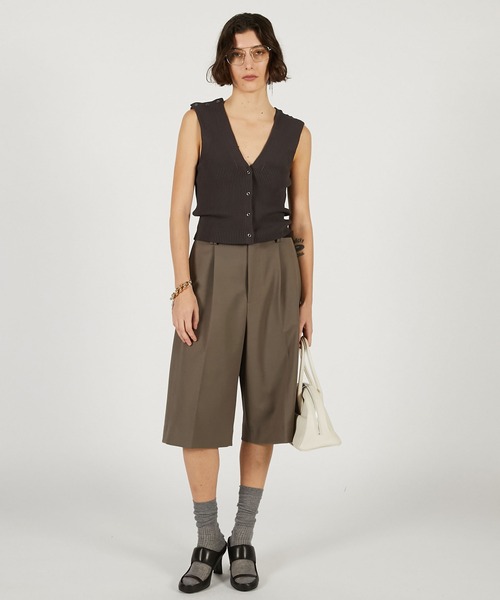 PRANK PROJECT（プランクプロジェクト）の「【2026Spring Pre-Order】マルチウェイニット / Multi-Way Knit（その他トップス・レディース・レッド/ブラウン/チャコールグレー・FREE）」の18枚目の写真