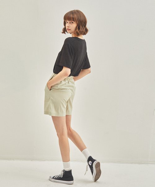 manavis7(マナビスセブン)の「Banding Shorts Khaki Beige(その他パンツ・レディース・タン・FREE)」の3枚目の写真