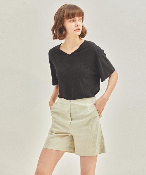 manavis7(マナビスセブン)の「Banding Shorts Khaki Beige(その他パンツ・レディース・タン・FREE)」の4枚目の写真
