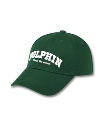 DOLPHIN WAVE APPAREL（ドルフィンウェーブアパレル）の「Dolphin Authentic Logo Ball Cap Deep Green（キャップ）」