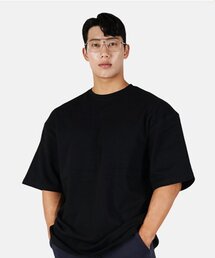 TURTLEBACK（タートルバック）の「Muji Soft Span Overfit Short Sleeve [Black]（Tシャツ/カットソー）」