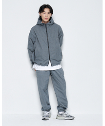 PSSHOPPER（ピーエスショッパ）の「[SET] Pigment Washed Nylon Windbreaker Set [Midnight Gray]（ナイロンジャケット）」