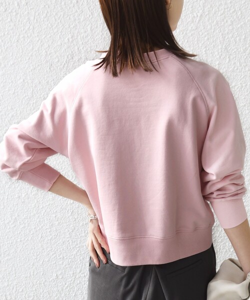 SHIPS（シップス）の「【SHIPS別注】TENNESSEE:〈洗濯機可能〉ロゴ スウェット（スウェット・レディース・ピンク/チャコールグレー・ONE SIZE）」の13枚目の写真