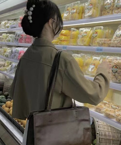Flugge（フラッジー）の「ショートシャツジャケット（その他アウター・レディース・ベージュ・MEDIUM/LARGE）」の3枚目の写真