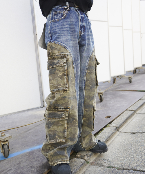 VALABASAS(ヴァラバサス)の「VALABASAS/ヴァラバサス Revel Baggy(デニムパンツ・メンズ・ブルー・LARGE/MEDIUM)」の7枚目の写真