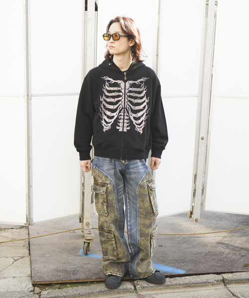 VALABASAS(ヴァラバサス)の「VALABASAS/ヴァラバサス Revel Baggy(デニムパンツ・メンズ・ブルー・LARGE/MEDIUM)」の9枚目の写真