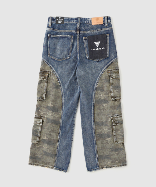 VALABASAS(ヴァラバサス)の「VALABASAS/ヴァラバサス Revel Baggy(デニムパンツ・メンズ・ブルー・LARGE/MEDIUM)」の11枚目の写真
