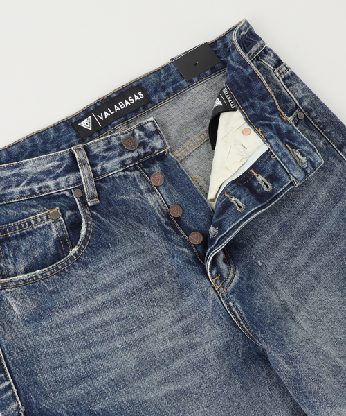 VALABASAS(ヴァラバサス)の「VALABASAS/ヴァラバサス Revel Baggy(デニムパンツ・メンズ・ブルー・LARGE/MEDIUM)」の15枚目の写真