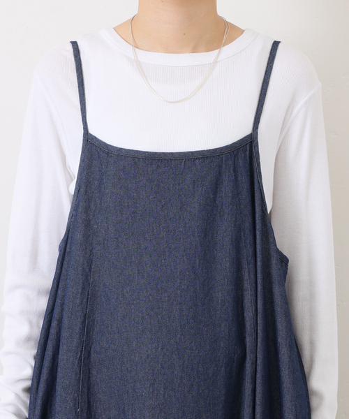 JOURNAL STANDARD LUXE(ジャーナルスタンダード ラックス)の「IDGキャミワンピース(ワンピース・レディース・ネイビー・FREE)」の14枚目の写真