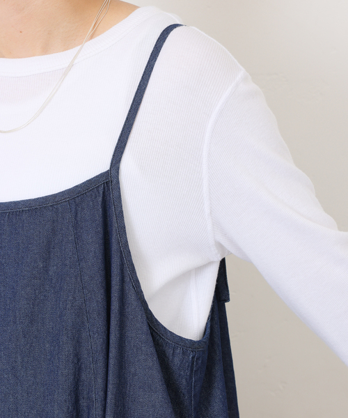 JOURNAL STANDARD LUXE(ジャーナルスタンダード ラックス)の「IDGキャミワンピース(ワンピース・レディース・ネイビー・FREE)」の16枚目の写真