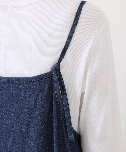 JOURNAL STANDARD LUXE(ジャーナルスタンダード ラックス)の「IDGキャミワンピース(ワンピース・レディース・ネイビー・FREE)」の18枚目の写真