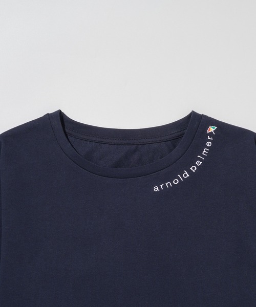 Arnold Palmer(アーノルドパーマー)の「ワンポイントロゴ ベーシック ロングスリーブTシャツ(Tシャツ/カットソー・レディース・クリーム/ネイビー/ピンク・S/M/L)」の5枚目の写真
