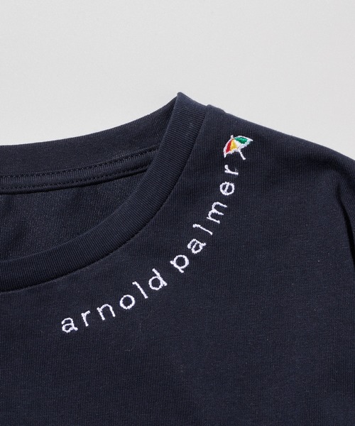 Arnold Palmer(アーノルドパーマー)の「ワンポイントロゴ ベーシック ロングスリーブTシャツ(Tシャツ/カットソー・レディース・クリーム/ネイビー/ピンク・S/M/L)」の6枚目の写真