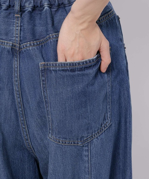 NKJ 2026SS] 3Dドロップデニムパンツ（デニムパンツ）｜niko and