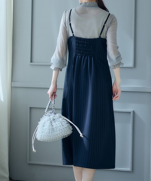 12Twelve Agenda(トゥエルブ アジェンダ)の「シアーハイネックカットソープルオーバー(Tシャツ/カットソー・レディース・ブラック/アイボリー/ライトグレー/ブラック系その他・M)」の7枚目の写真