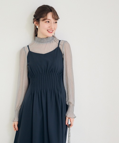 12Twelve Agenda(トゥエルブ アジェンダ)の「シアーハイネックカットソープルオーバー(Tシャツ/カットソー・レディース・ブラック/アイボリー/ライトグレー/ブラック系その他・M)」の14枚目の写真