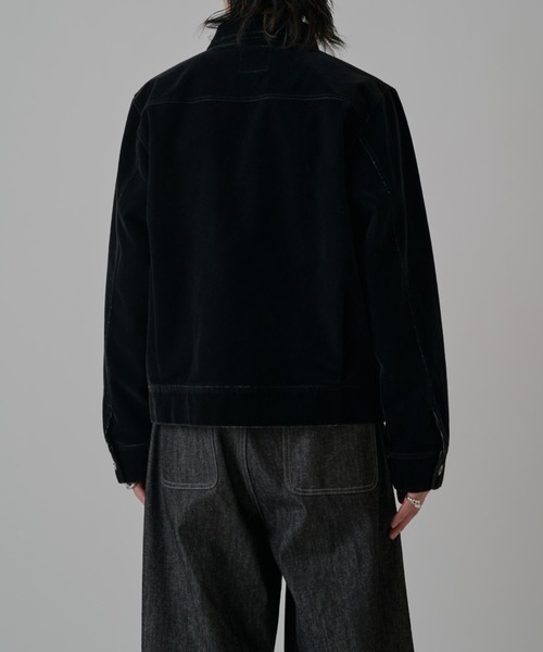 Lui's(ルイス)の「フロッキートラッカーデニムジャケット(デニムジャケット・メンズ・ブラウン/ブラック・S/M)」の8枚目の写真