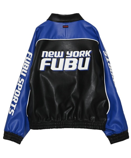 FUBU( フブ)の「FUBU-Faux Leather Jacket(その他アウター・メンズ・ブラック/ブルー・L/M)」の14枚目の写真