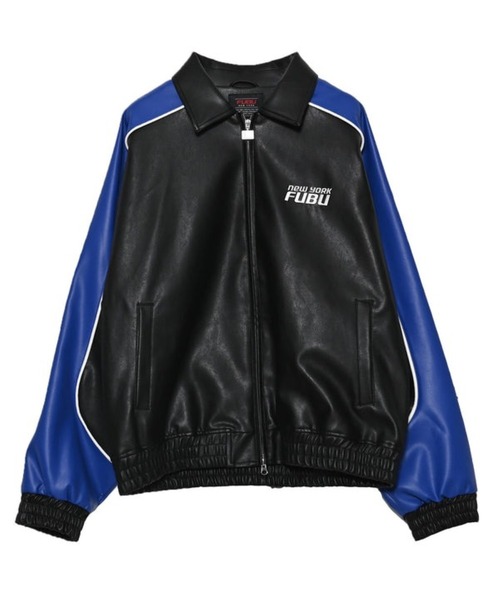 FUBU( フブ)の「FUBU-Faux Leather Jacket(その他アウター・メンズ・ブラック/ブルー・L/M)」の13枚目の写真