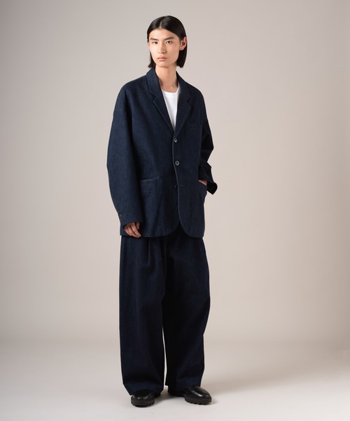 Levi's/リーバイス BLUETAB(TM) プリーツトラウザー ジーンズ ダーク