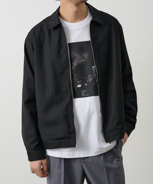 COLONY 2139(コロニートゥーワンスリーナイン)の「コンフォートツイルZIPシャツ(シャツ/ブラウス・メンズ・ブラウン/グレー/ブラック・LARGE/MEDIUM)」の2枚目の写真