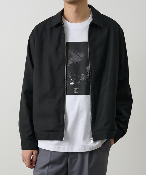 COLONY 2139(コロニートゥーワンスリーナイン)の「コンフォートツイルZIPシャツ(シャツ/ブラウス・メンズ・ブラウン/グレー/ブラック・LARGE/MEDIUM)」の4枚目の写真