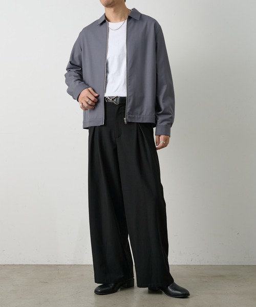 COLONY 2139(コロニートゥーワンスリーナイン)の「コンフォートツイルZIPシャツ(シャツ/ブラウス・メンズ・ブラウン/グレー/ブラック・LARGE/MEDIUM)」の16枚目の写真