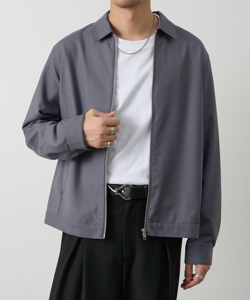 COLONY 2139(コロニートゥーワンスリーナイン)の「コンフォートツイルZIPシャツ(シャツ/ブラウス・メンズ・ブラウン/グレー/ブラック・LARGE/MEDIUM)」の12枚目の写真