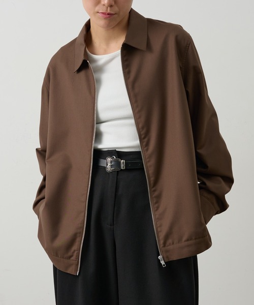 COLONY 2139(コロニートゥーワンスリーナイン)の「コンフォートツイルZIPシャツ(シャツ/ブラウス・メンズ・ブラウン/グレー/ブラック・LARGE/MEDIUM)」の20枚目の写真