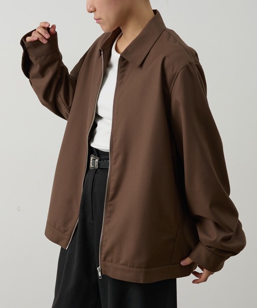 COLONY 2139(コロニートゥーワンスリーナイン)の「コンフォートツイルZIPシャツ(シャツ/ブラウス・メンズ・ブラウン/グレー/ブラック・LARGE/MEDIUM)」の21枚目の写真