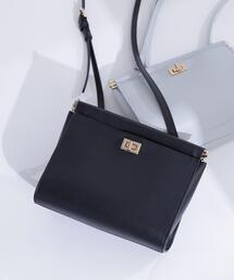 NATURAL BEAUTY BASIC | 【Oggi掲載】【sweet掲載】スピンロックスクエアショルダー(ショルダーバッグ)