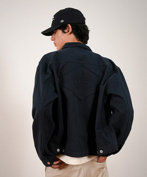 AMERICAN NEEDLE（アメリカンニードル）の「TRUCKER PATCH JACKET - NAVY（デニムジャケット）」