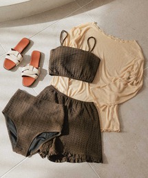 titivate | フリルデザインビキニ/4点セット水着(水着)