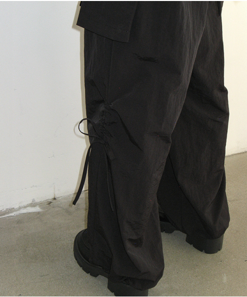 RONRON（ロンロン）の「HEART ZIP POCKET WRAP PANTS BLACK（その他パンツ・レディース・その他・FREE）」の3枚目の写真