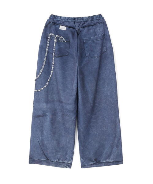 ROYAL FLASH（ロイヤルフラッシュ）の「TALKING ABOUT THE ABSTRACTION/トーキングアバウトジアブストラクション/別注SWEAT ACC WIDE PANTS（その他パンツ・メンズ・ブラック/グレー・S/M/L）」の9枚目の写真