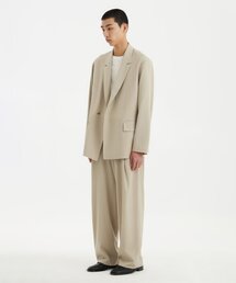 YOUTH（ユース）の「Double Breasted Jacket - Light Beige（テーラードジャケット）」