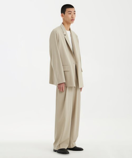 YOUTH(ユース)の「Double Breasted Jacket - Light Beige(テーラードジャケット・レディース・その他・S)」の2枚目の写真