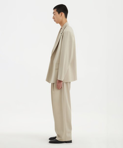 YOUTH(ユース)の「Double Breasted Jacket - Light Beige(テーラードジャケット・レディース・その他・S)」の3枚目の写真