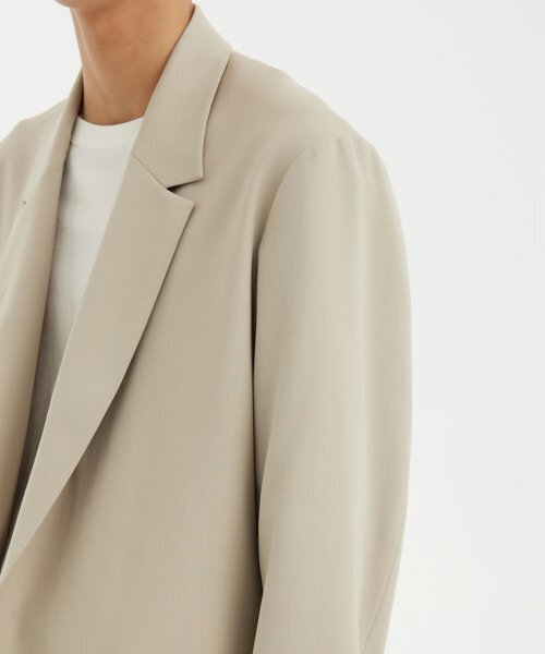 YOUTH(ユース)の「Double Breasted Jacket - Light Beige(テーラードジャケット・レディース・その他・S)」の5枚目の写真